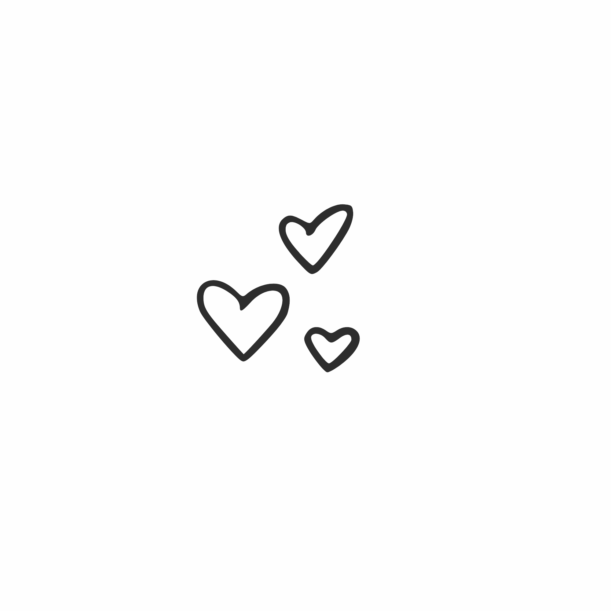 3x3 قلوب صغيرة