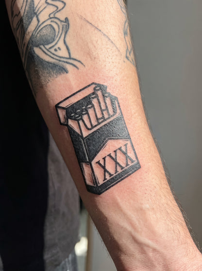 XXX Cigarette Pack