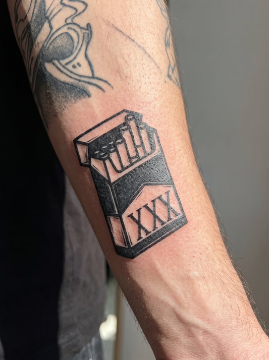 XXX Cigarette Pack