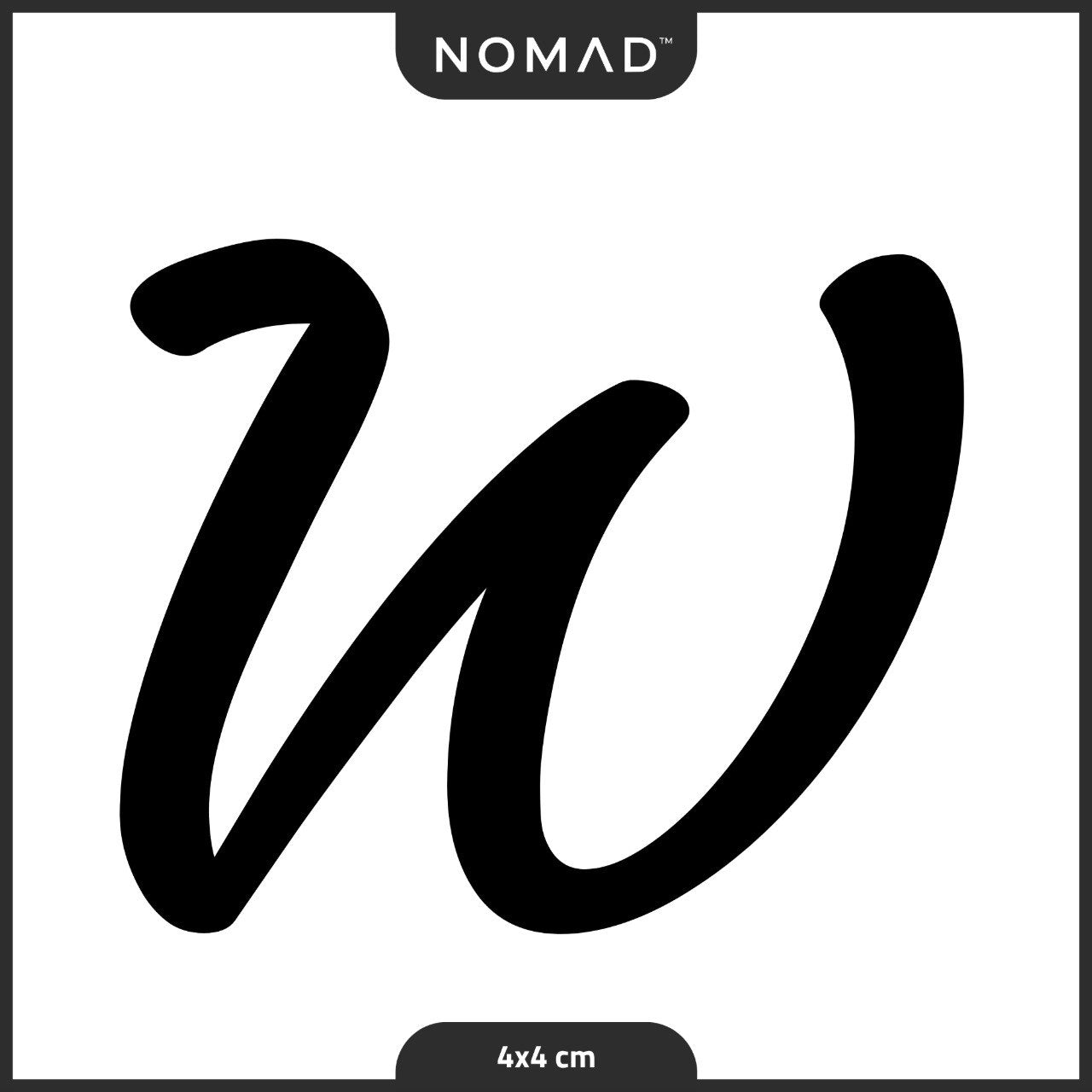 W كبير