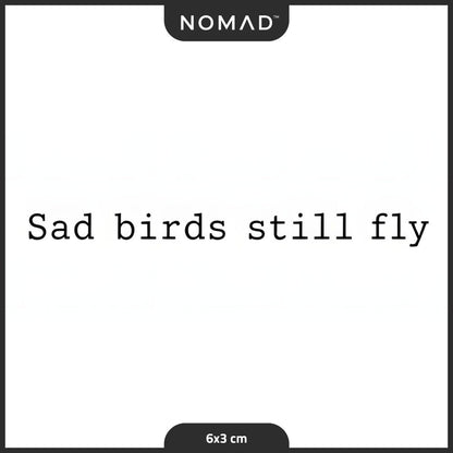 Sad Birds Still Fly | الطيور الحزينة تحلّق أيضاً 🕊️🖤