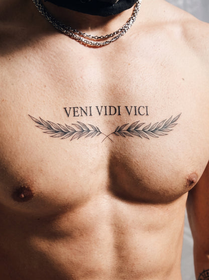 شعار النصر VENI VIDI VICI